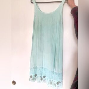 Light Blue Sleeveless Dress